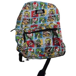 Super Mario Nintendo 2023 Backpack Cartoon Character Print‎